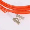 Волоконное оптическое оборудование кабельное пятно шнура джампер 2,0 мм или 3,0 мм LC/UPC-LC/UPC Multimode Dual Core 3M 5M 10MFIER