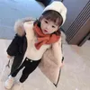 Baby Girl Coat Winter Warm Pez Coat New Girl Girl Cotton Casal Casado Moda Baby Menina Casa de roupas de bebê J220718