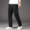 Hip Hop Men Cargo Pants Fashion Harajuku Elastic Waist Casual Streetwear Mens Joggers Trousers Black