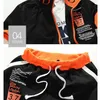 Fashion Men Short Sleeve Tracksuit casual sporting suit hoodies and shorts M XXL AYG276 220708