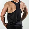 Hommes Gym Singlet Formation Bodybuilding Débardeur Gilet D'été Sans Manches Fitness Chemise kg-109 W220426