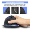 ZELOTES C18 Vertical Gaming Mice Programmable 11 Buttons USB Wired RGB Optical Remote Ergonomic Mouse Gamer Mice For PUBG LOL