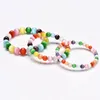 Bracelets en pierre naturelle pour femmes et filles, brins de perles faits à la main, breloque colorée, bijoux de Club de fête en plein air, 6mm, 8mm, 10mm