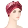 Tresses Imprimer Chemo Caps Femmes Indien Turban Underscarf Wrap Bonnet Bonnets Cancer Chapeau Perte De Cheveux Islamique Foulard Couvre-chef