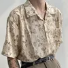 Hip Hop Streetwear boutonné chemises d'été mode japonaise graphique t-shirts Ropa Mujer bureau dame Harajuku hauts Vintage 220527