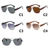 Lunettes de soleil mode pour hommes luxe Vintage sport lunettes de soleil classique femmes nuances métal cadre lunettes