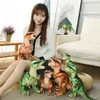 384654Cm New Arrival Dinosaur Cuddles Simulation Tyrannosaurus Cute Cuddle Dolls For ldren boys Birthday Gift J220729