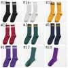 Socks Women Cotton Loose Sock Retro Solid Colors Footsocks Winter Warm Long Footwear Black Pink 18 Color Optional