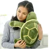 Cm güzel büyük boy kaplumbağa kucaklaşır karikatür deniz yastığı doldurulmuş yumuşak hayvan kanepe çocuklar için hediyeler j220704