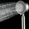 Pressurized Bathroom Shower Heads SUS 304 Stainless Steel 5 Modes Shower Head Durable Water Jetting Showerhead Water-Saving Drop-Resistant Bath Tools ZL0836