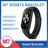 M7 Sports Smart Wristband Smartwatch Heart Rate Blodtryck Syre Monitoring Waterproof Smart Armband Men's Women's Multi-Function Watches