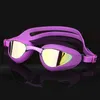 Volwassen zwembril mannen professionele zwemmen eyewear anti fog uv zwembril Natacion waterdichte duikbril G220422