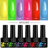 Nail Art Kits 6PC/SET Gel Polish Set Summer Neon Vernis Semi Permanent Hybrid Varnish Soak Off UV LED VarnishNail KitsNail