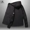 Jaqueta com capuz de primavera Men Outwear Zipper Men S Bomber Jackets