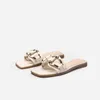 Slipper Zomer Platte Schoen Vrouwen Thuis Strand Vloer Luxe Slide Casual Vrouw Sandaal Meisje Designer 220622