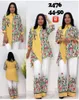 Etnische kleding Tweede stuk set Africa kleding Afrikaanse Dashiki Fashion Striped Flower Suit Top broek super elastisch feest voor vrouwelijke outfits