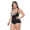 Kvinnor Sexig bantning Formewear Plus Size Midjetränare Shaper Underwear Postpartum Recover Bodysuit Body Control Corset Lingerie L220802