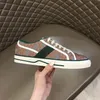 bas haut 1977 chaussures de sport en toile hommes et femmes chaussure vert et rouge bande web semelle en caoutchouc coton extensible hommes brodé vintage baskets décontractées taille 35-46