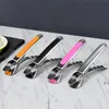 Stainless steel anti-scalding bowls pliers non-slip grab pliers silicone handle kitchen tool multi-function chuck bowl lifter JLB15281