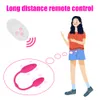 IKOKY Remote Control Vibrator Dual Head Vibrating Egg Vaginal Ball Clitoris Stimulator 10Mode G-spot Massager sexy Toys for Women