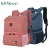 KOKOCAT Wasserdichte Lunchtasche für Damen und Herren, Picknick-Aufbewahrung, Lunchbox, Kühltasche, Tragetasche, Nylon-Isolierung, Lunchtasche, Paket, tragbar, 201015