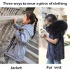 Winter Parka For Girls 2020 New Girl Snowsuit Warm Thicker Children Outerwear Jackets Kids Fashion Jacket For Girls 2-10 Year J220718
