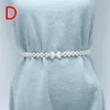 Pasy Wszechstronna pasa talii Pearl Diamond Flower Chain Dress Women Wedding Projektant żeńskie pasy 9666837