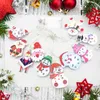 Strings Christmas LED String Light 10 Tree Snowman Santa Claus Fairy Battery Operated Year Xmas Decorled Stringsled