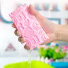 Cepillos de baño Esponjas Depuradores Esponja mágica exfoliante esponja caliente masaje corporal limpieza ducha cepillo herramienta baño para niños adultos Inventario Venta al por mayor