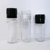 Manual Mills Salt And Pepper Grinder Refillable With Adjustable Coarse Mills Portable spice jar containers