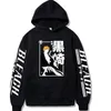 Bleach Anime Hoodie Kurosaki Ichigo tryckta tröjor Män och kvinnor Casual Sport Pullover Toppar 220402