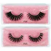 Faux Cils Vison Cils En Vrac En Gros 30/50/100 Paires 3d Faux Naturel Pack Maquillage Doux Épais Faux Cils Faux