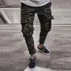 Pantalon femme Capris KLV hommes décontracté Camouflage automne tendance hommes vêtements de sport Jogging pantalon Fitness homme militaire