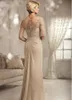 Czarny Plus Size Szyfonowe Spodnie Matki Garnitur Tanie Długie Rękawy Nieregułowa Matka Bride Groom Wedding Guest Dresses