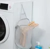 Panier à linge mural en maille, seau domestique Transparent multi-fonctions, grande capacité, paniers en tissu sale, article de rangement à domicile