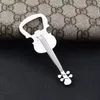 Creative Gift Zinc Alloy Beer Guitar Bottle Opener Keychain Key Ring Key Chain Openers Festival Party Supplies9313923