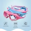 Occhialini da nuoto per bambini Bambini 3-14Y Occhiali da piscina anti-appannamento anti-UV per la visione ampia con tappi per le orecchie Occhiali da immersione per sport all'aria aperta G220422