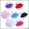 Jupes Nouveau-né Infantile Tutu Mode Net Fil Sequin Étoiles Bébé Filles Princesse Jupe Costume D'Halloween 11 Couleurs Enfants Dentelle Mxhome Dhfqj