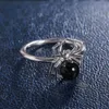 Cluster ringen punk spider zilveren kleur voor vrouwen mode sieraden vinger verlovingsfeest vrouwelijke anel bague accessoirescluster