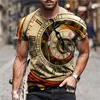 Summer Fashion Men t Shirt Anpassad namn Aboriginal prickar 3D över hela tryckta t -skjortor tee tops skjortor unisex tshirt 220712