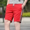 KKSKY Gestreifte Herren-Shorts, Sommermode, japanischer Stil, Polyester, Laufsport, für Herren, lässig, Bermuda, Masculina, 220425