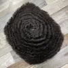 10mm wave Indian human virgin hair replacement hand tied #1b full lace toupees for black man in America fast express delivery