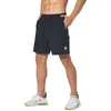 Gymkörning shorts män snabb torr träning jogging fitness träning shorts sport avslappnad korta män som kör tröjor med fickor 220611