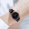 Luxury womens watches Waterproof designer watch leather strap calendar female student retro style simple fashion big digital bnfg