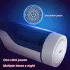 NXY Masturbators Piston Retractable Rotate Male Masturbator Cup Automatic Pussy Voice Vibrator Sex Toys For Men,Masturbador Masculino Vagina 220507