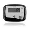 MINI Digital LCD Run Step Pedometer gångavstånd Counter Lightweight Design Belt Clip Pedometer Wholesale