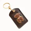 Chaopai access card cover small rectangular creative mini water drop elevator card protection cover door card cover key chain