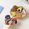 Luxury Cute Cartoon Cellphone Socket Ring Phone Holder For IPhone MobilePhone Accessories Stand Holder Car Mount