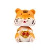 Decorative Objects & Figurines Desktop Tiger Ornament Cute Shaking Head Statue For 2022 Chinese Year Lucky Zodiac Home Car Blessing Souvenir