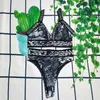Dames bikini ontwerper zwemmode brief bedrukte zwempakken bikini set 2022 beroemde plus size strand badpakken